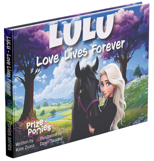 LULU Prize Ponies Children's Book Horse Birthday Gift Early Reader Picture Book